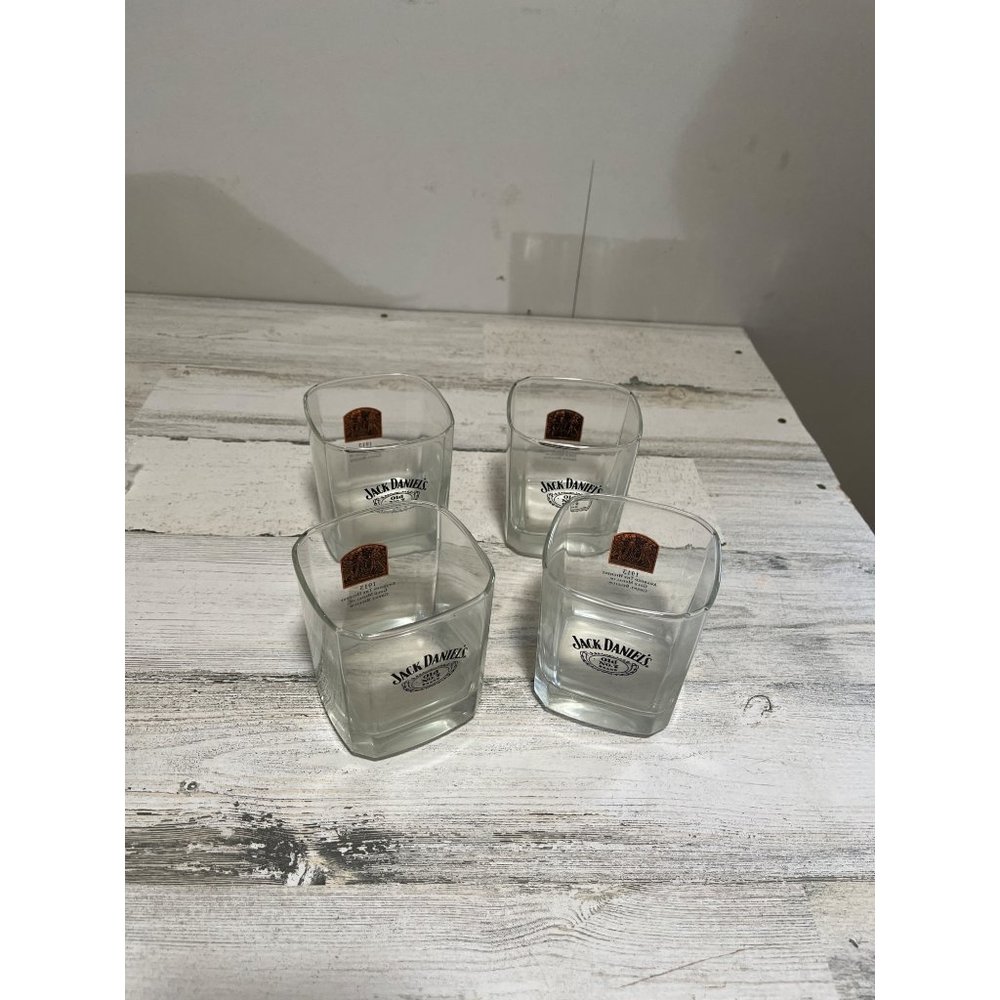 Set of four Jack Daniels glasses